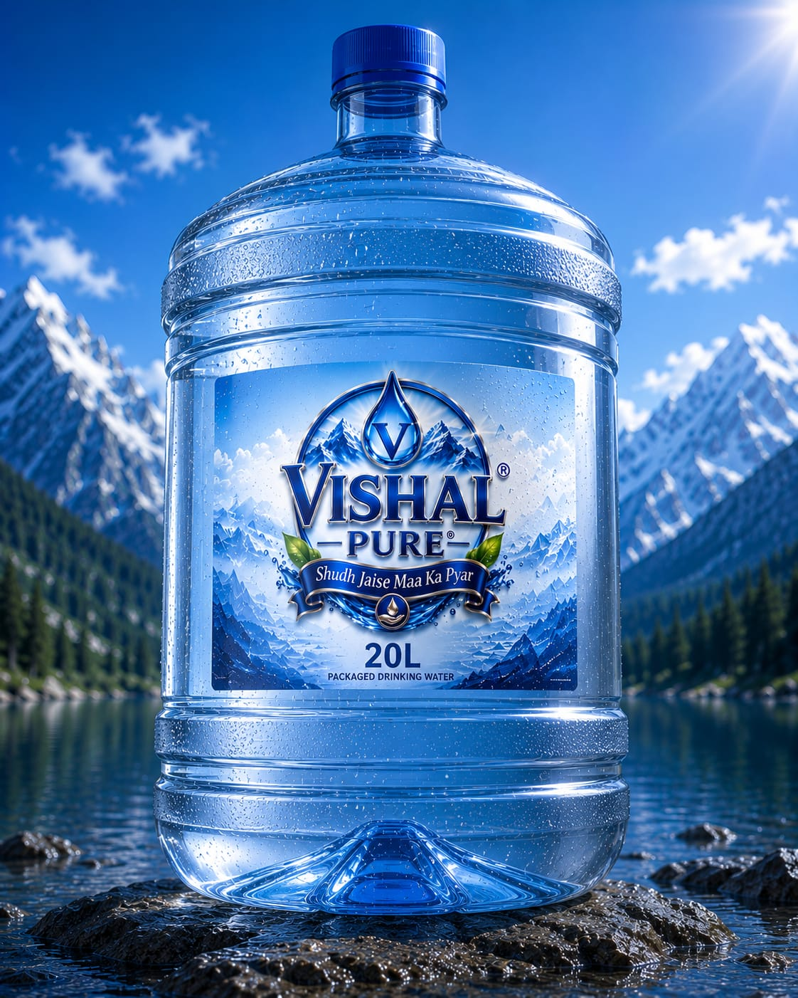 Vishal Pure 20 litre home and office jar